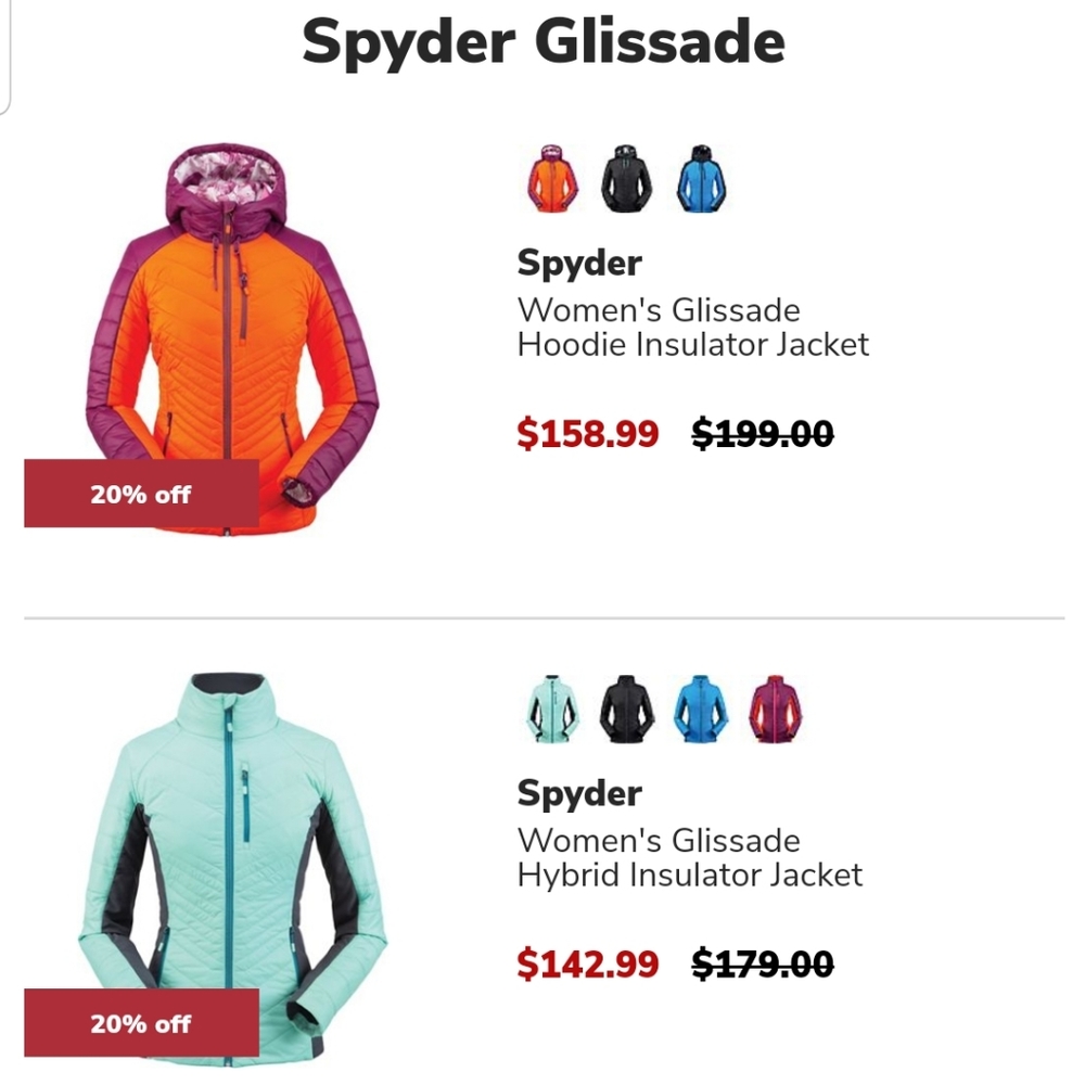NWT Spyder women's glissade insulator jacket - Picture 8 of 8